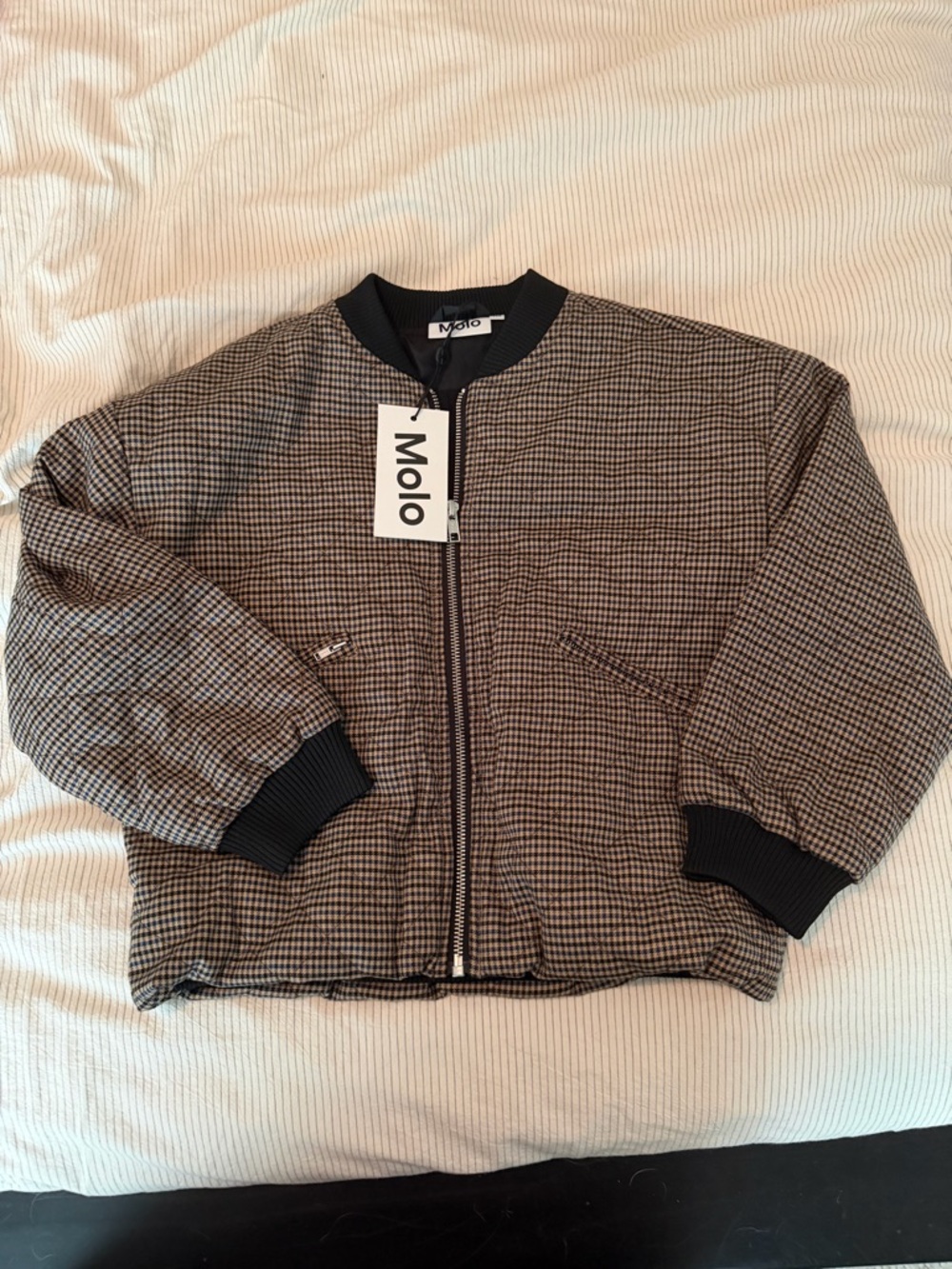 Molo Hanne Checkered Bomber - Picture 2 of 2
